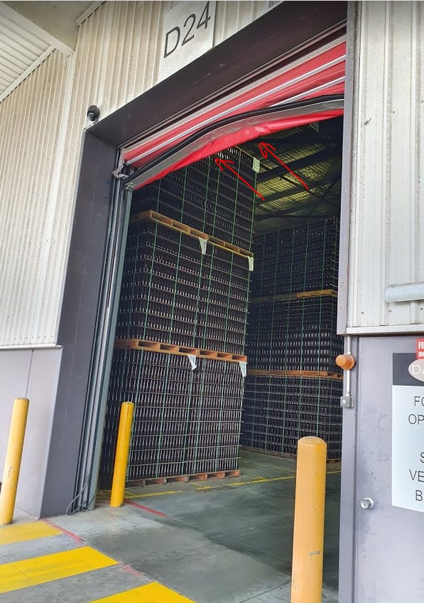 Why Movidor can handle knocks from forklifts when most other doors cannot